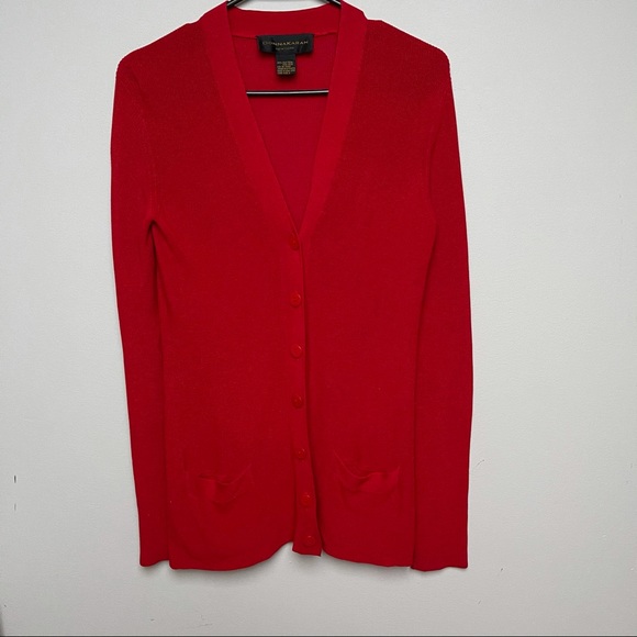 Donna Karan NY Longline Cardigan - Picture 2 of 5